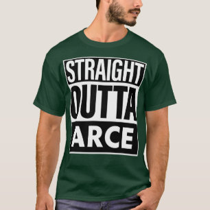 T-shirt Nom De L'Arce Droit En Dehors De L'Arce