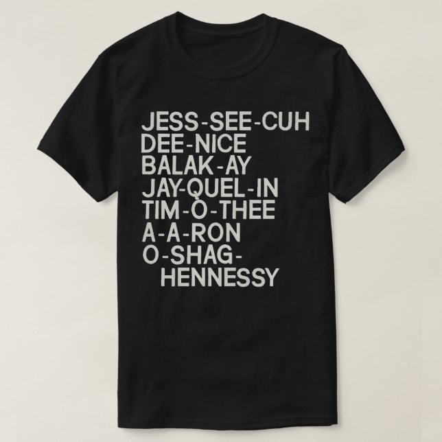 T-shirt Nom de l'enseignant de remplacement Key et Peele (Design devant)