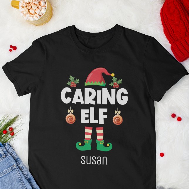 T-shirt Nom de l'ensemble de la famille de Noël (Créateur téléchargé)