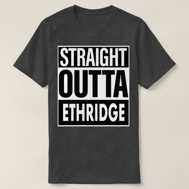 T-shirt Nom de l'équarrissage droit devant l'équarrissage (Design devant)