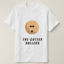 Nom de l'équipe de Bowling personnalisée | Orange 