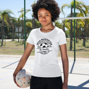 T-shirt Nom de l'équipe du club scolaire Numéro de l'équip