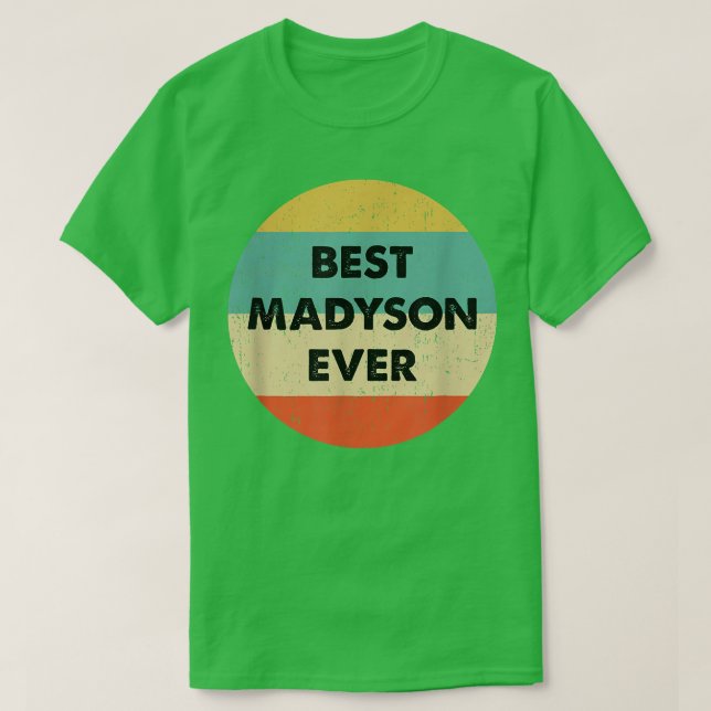 T-shirt Nom de Madyson (Design devant)
