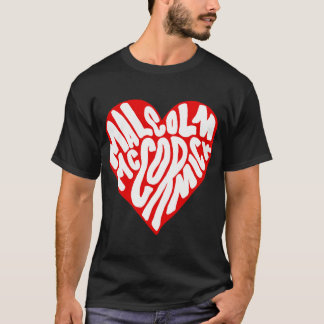 T-shirt Nom de Malcolm Mccormick
