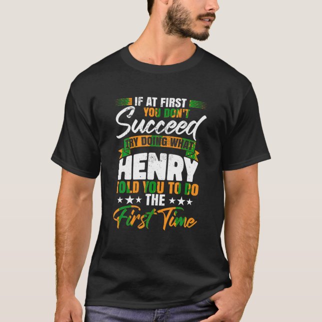 T-shirt Nom de Noël Henry T Shirt (Devant)