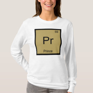 T-shirt Nom de prince Chimie Élément Tableau périodique