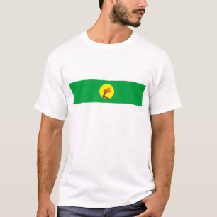 T-shirt nom de symbole de nation de drapeau de pays du