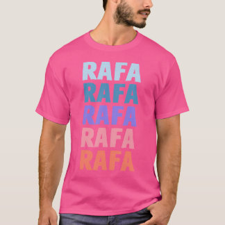 T-shirt Nom drôle Rafa Prénom personnalisé