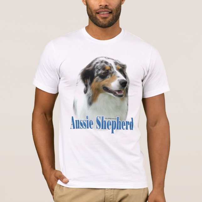 T-shirt Nom du berger australien (Devant)