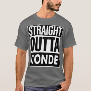 T-shirt Nom du conde Droit Extérieur Conde
