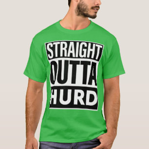T-shirt Nom du Hurd droit en dehors du Hurd