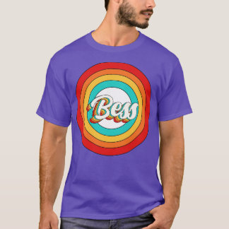 T-shirt Nom du maillot Vintage Cercle de Bess