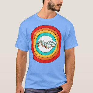 T-shirt Nom du produit Chemise Cercle Vintage de produit