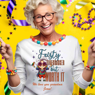 T-shirt Nom du sentiment de grand-mère de Sassy