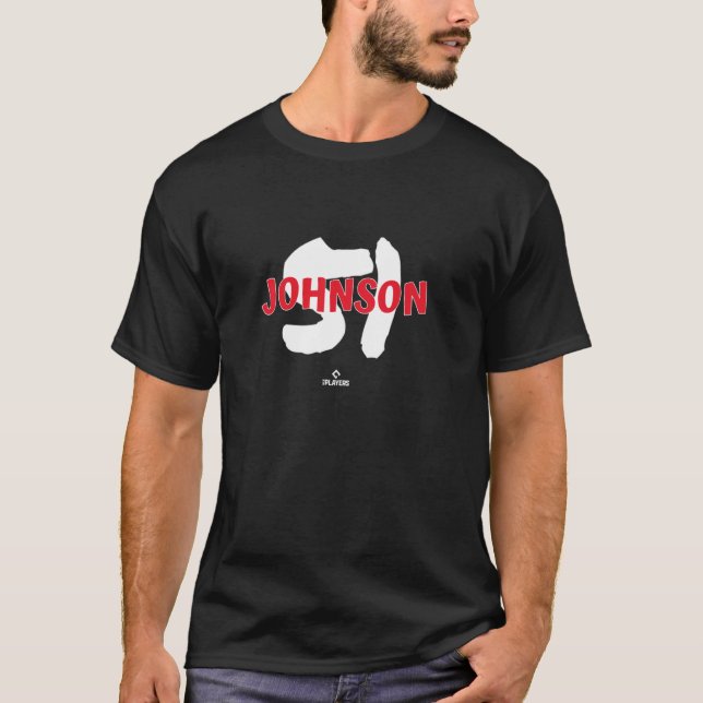 T-shirt Nom et Numéro Seth Johnson Philadelphia Baseball (Devant)