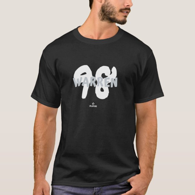 T-shirt Nom et numéro Will Warren New York Baseball MLBP (Devant)
