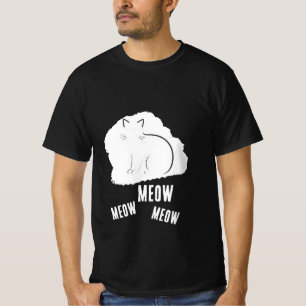 T-shirt Nom et photo de la typographie drôle du animal de