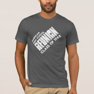T-shirt Nom fait sur commande de la Réunion de classe de