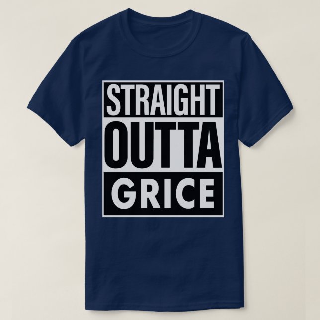 T-shirt Nom Grice droit extérieur Grice (Design devant)