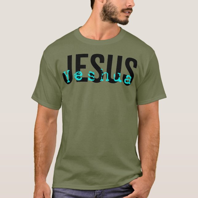 T-shirt Nom hébreu de Jésus Joshua (Devant)