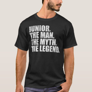 T-shirt Nom Junior, Junior l'homme le mythe la légende