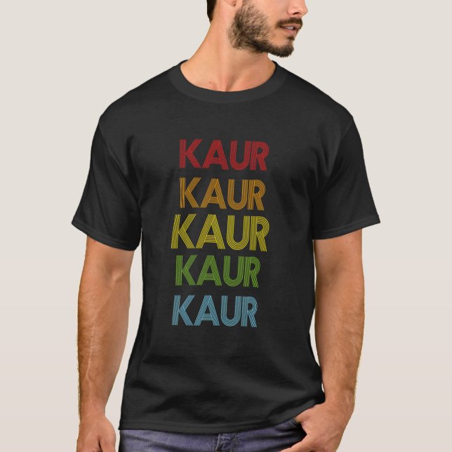 T-shirt Nom Kaur (Devant)