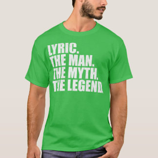 T-shirt Nom LyricLyric Nom Lyric prénom