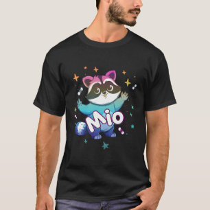 T-shirt Nom Mio Avec Raccoon