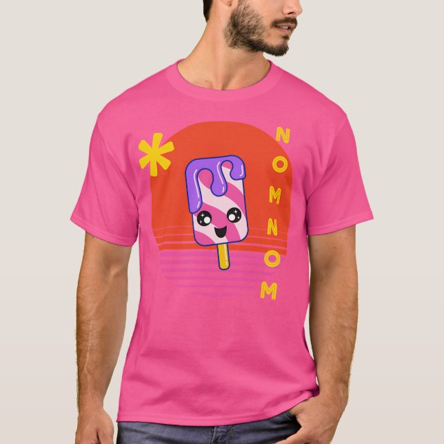 T-shirt Nom Nom Popsicle (Devant)