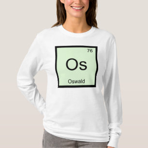 T-shirt Nom Oswald Chimie Élément Tableau Périodique