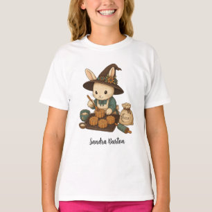 T-shirt Nom ou texte personnalisé avec Bunny Bakery