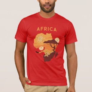 T-shirt Nom personnalisé Afrique