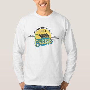 T-shirt Nom Personnalisé Date Correspondant Famille Croisi