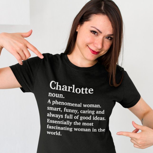 T-shirt Nom personnalisé Définition personnalisée (Créateur téléchargé)