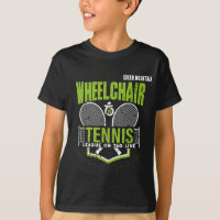 Nom personnalisé du club de tennis en fauteuil rou