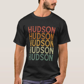T-shirt Nom personnalisé Hudson