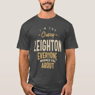 T-shirt Nom personnalisé Leighton
