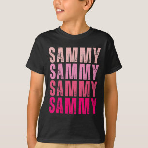 T-shirt Nom personnalisé Sammy I Love Sammy Vintage