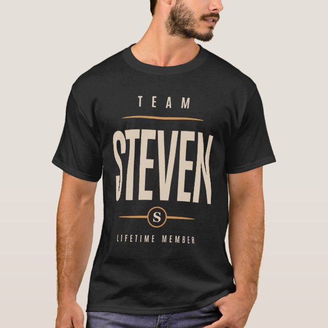T-shirt Nom personnalisé Steven - Funny Steven (Devant)