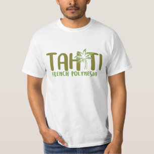 T-shirt Nom personnalisé Tahiti