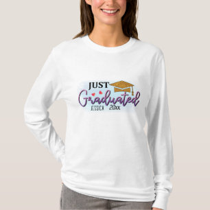 T-shirt Nom personnel Je viens de terminer 2023