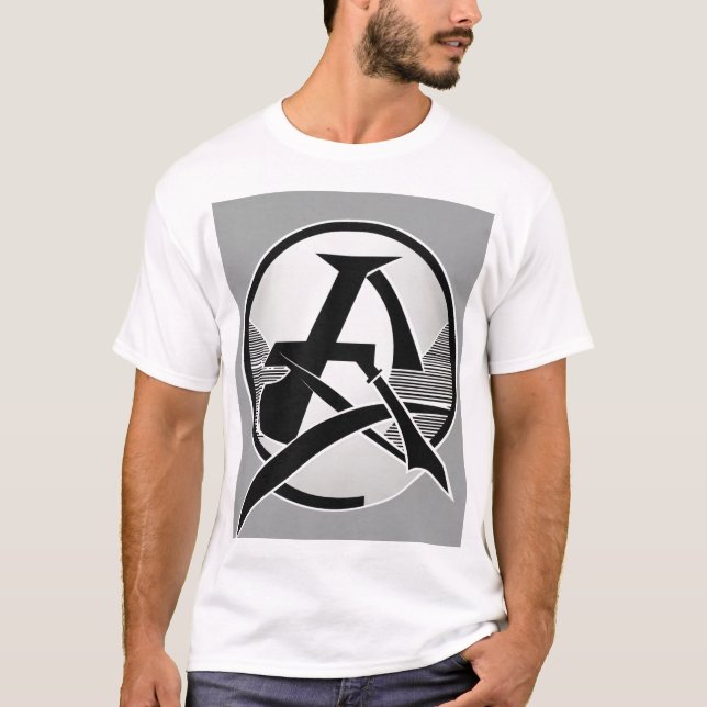 T-shirt Nom pour A (Devant)