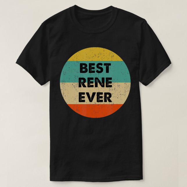 T-shirt Nom René (Design devant)