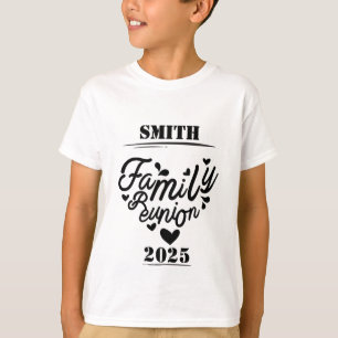 T-shirt [Nom] Réunion de famille - [Année]