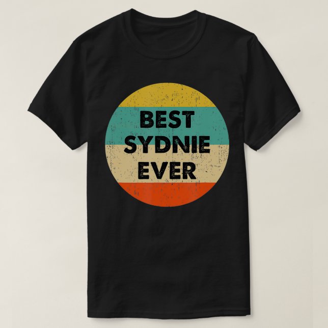 T-shirt Nom Sydnie (Design devant)