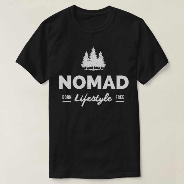 T-shirt Nomad Lifestyle Outrs (Design devant)