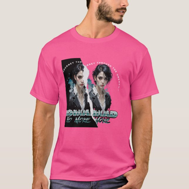 T-shirt Nomad No More, double exposition de la triste fill (Devant)