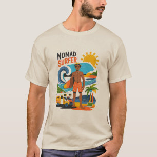 T-shirt Nomad Surfer Beach Guy