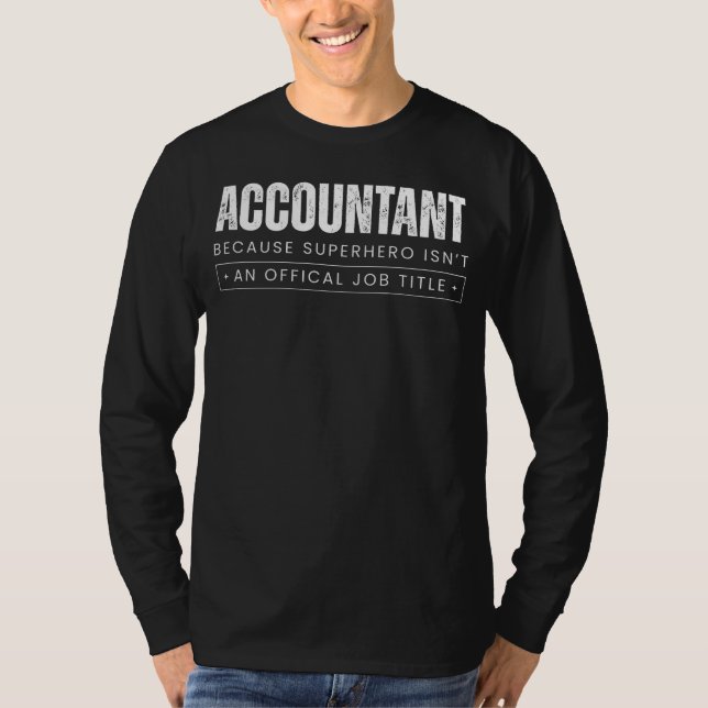 T-shirt Nombre Croisés Crunader : Comptable - Parce Que Su (Devant)