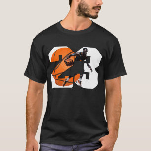 T-shirt Nombre de basket-ball 23